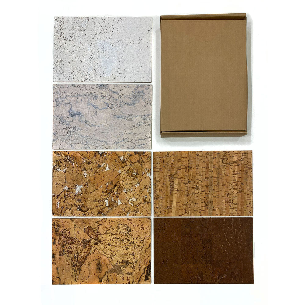 Cork Wall Tile - Dekwall :  Sample Box Rental