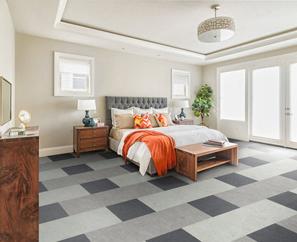 Serene Grey 3146, Volcanic Ash 3872, and Seashell 3428