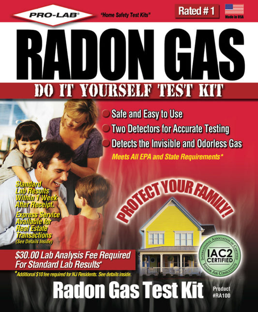 Pro-Lab, Radon Gas Test Kit