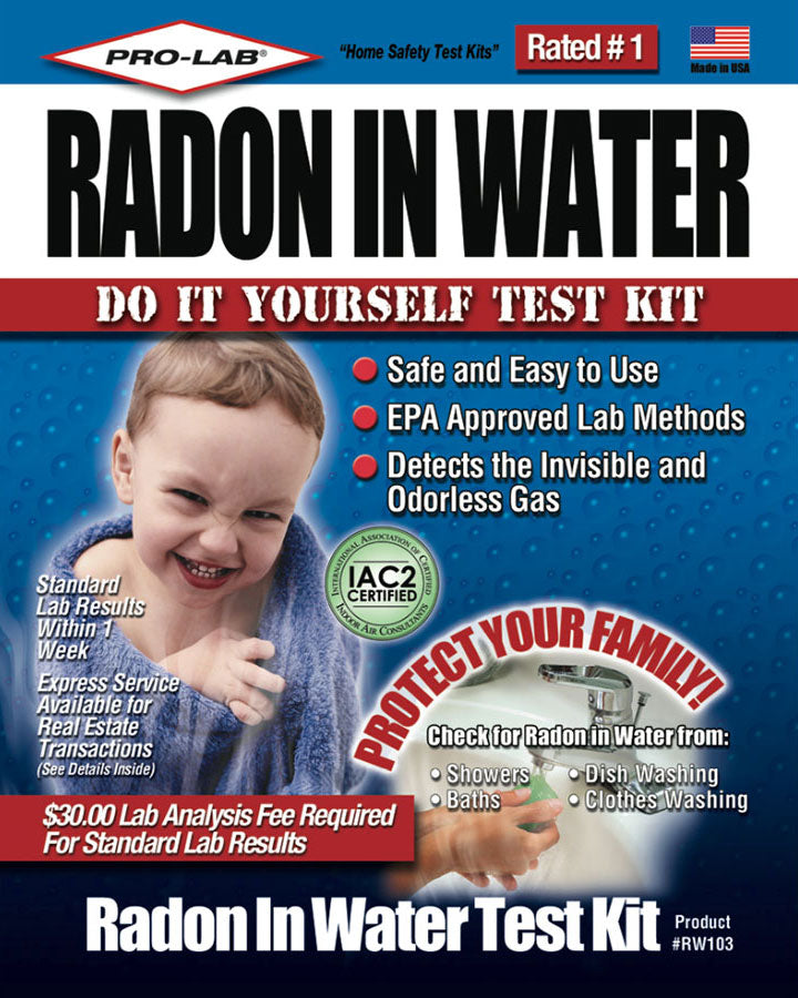 Pro-Lab, Radon in Water Test Kit