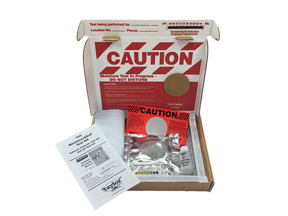 Taylor Tools Calcium Chloride Moisture Test Kit